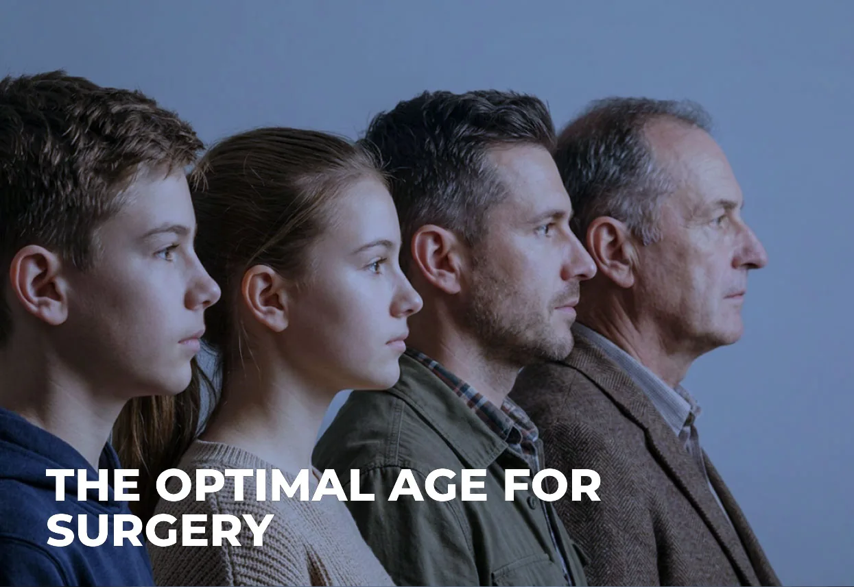 Patients of different ages — from a teenager to an adult man